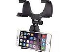 Universal Rear View Mirror Mount Phone Holder Stand