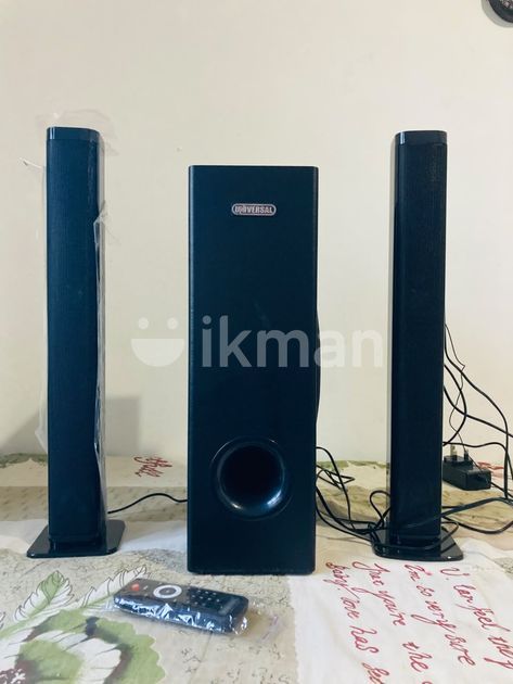 Universal UN-W-3 3.1 Multimedia Speaker System - Full Set With Box for ...
