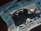 UNIX Super Techno Wired Stereo Earphones with Mic (3.5mm)