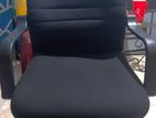 Black Office Chair with Wheels