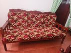 Wooden Setty Couch Set(used)