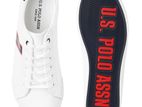 US Polo Assn White Sneakers – Brand New