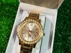 U.S Polo Assn Women's Rose Gold-Tone Watch
