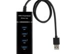 USB 4-Port Hub – High-Speed Data Transfer Cable
