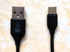 USB-A to USB-C Cable - Black