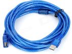 USB Cable 5m for CCTV DVR, Computer, Tv, Laptop, Projector Support