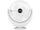 USB Mini Desktop Fan Low Noise Rechargeable