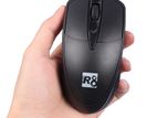 USB PORT WIRED MOUSE R8 Black