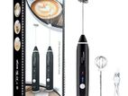 USB Rechargeable 2 in 1 Milk Foam Maker for Coffee Latte Cappuccino