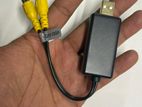 USB TO AV OUT ADAPTER FOR ANDROID PLAYERS