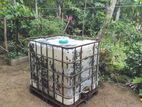 Used 1000L IBC Water Tank With Metal Cage