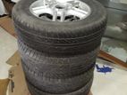 used 13" Alloy Wheels With Tyres 175/65/14