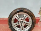Used 14 Alloy Wheel With Tyre