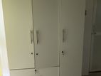 Used 3 Door White Cupboard