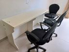 Used 3office Chairs and Table