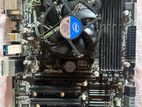 USED Asrock B85M Pro4 4th Gen 4 Ram Slot Motherboard