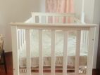 Baby Cot with Mattress