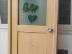 Used bathroom door