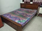 Double bed with Triple mattress
