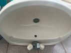 Ceramic Wash Basin with Stand