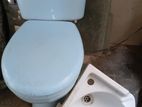 used commode with sink