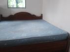 Damro King Size Bed with Spring Mattress