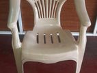 Used Damro Plastic Chair with Arm