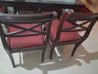 Used Dining Table with 6 Chairs