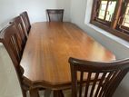 Used Dining Table with Chairs