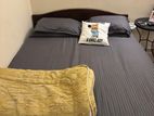 Used Double Bed with 2 Mattress