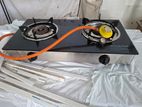 Gas Cooker with the Regulator