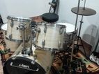 Lazer Drum Set with Cymbals