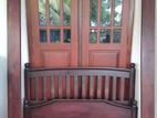 Mahogany Double Bed (6'x4')