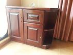 Used Mahogany, Plywood Pantry Cupboard