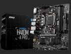 USED MSI H410 M PRO DDR4 10th Gen MOTHERBOARD