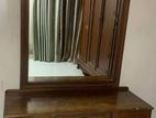 Used Teak Mirror with Dressing Table