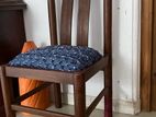 used table and 6 chairs