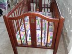 Teak Baby Cot