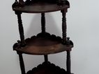 Used Teak corner stand