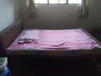 Used Teak Double Bed 6*4