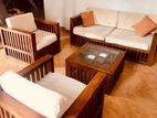 Used Teak Sofa Set