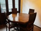 Teak Table with Chairs