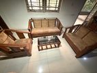 Used Teakwood Sofa Set