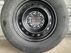 Used Tyre with Rim - 195/80/15