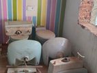 Washbasins with Commodes