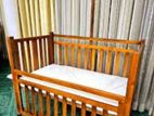 Wooden Baby Cot