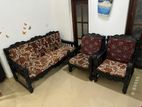 Used Wooden Sofa Set