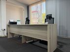 Used Workstation table and bar for sale
