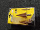 UYUSTOOLS 3-Piece High-Speed SteelStepDrillBitSet BCE3SU HERMAN HT 1004