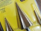 UYUSTOOLS 3-PIECE HSS STEP DRILL BIT SET HERMAN HT 0742